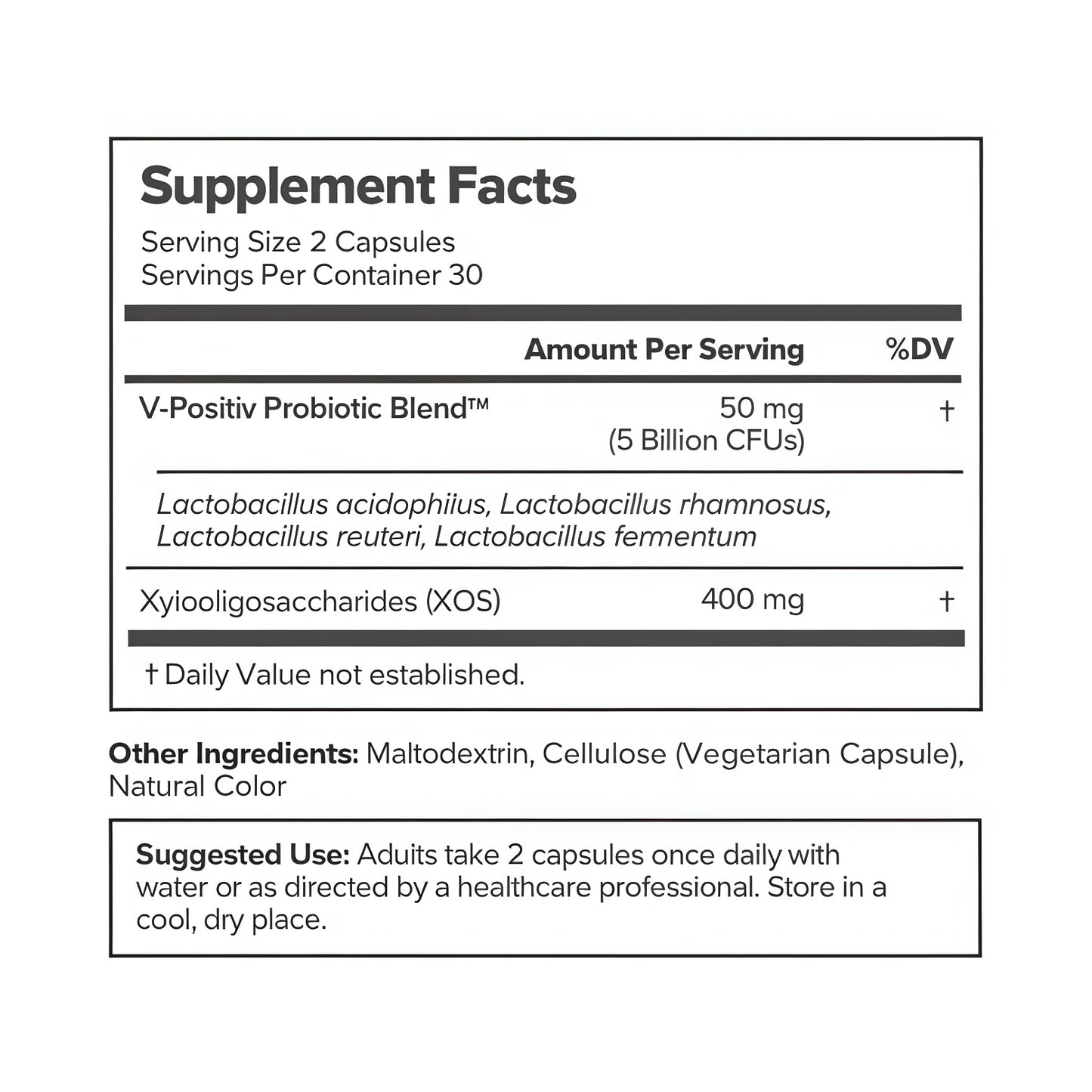 O Positiv URO Vaginal Probiotics for Women | pH Balance with Prebiotics & Lactobacillus Probiotic Blend | Vaginal Health Supplement | Promote Healthy Vaginal Odor & Vaginal Flora | 60 Count